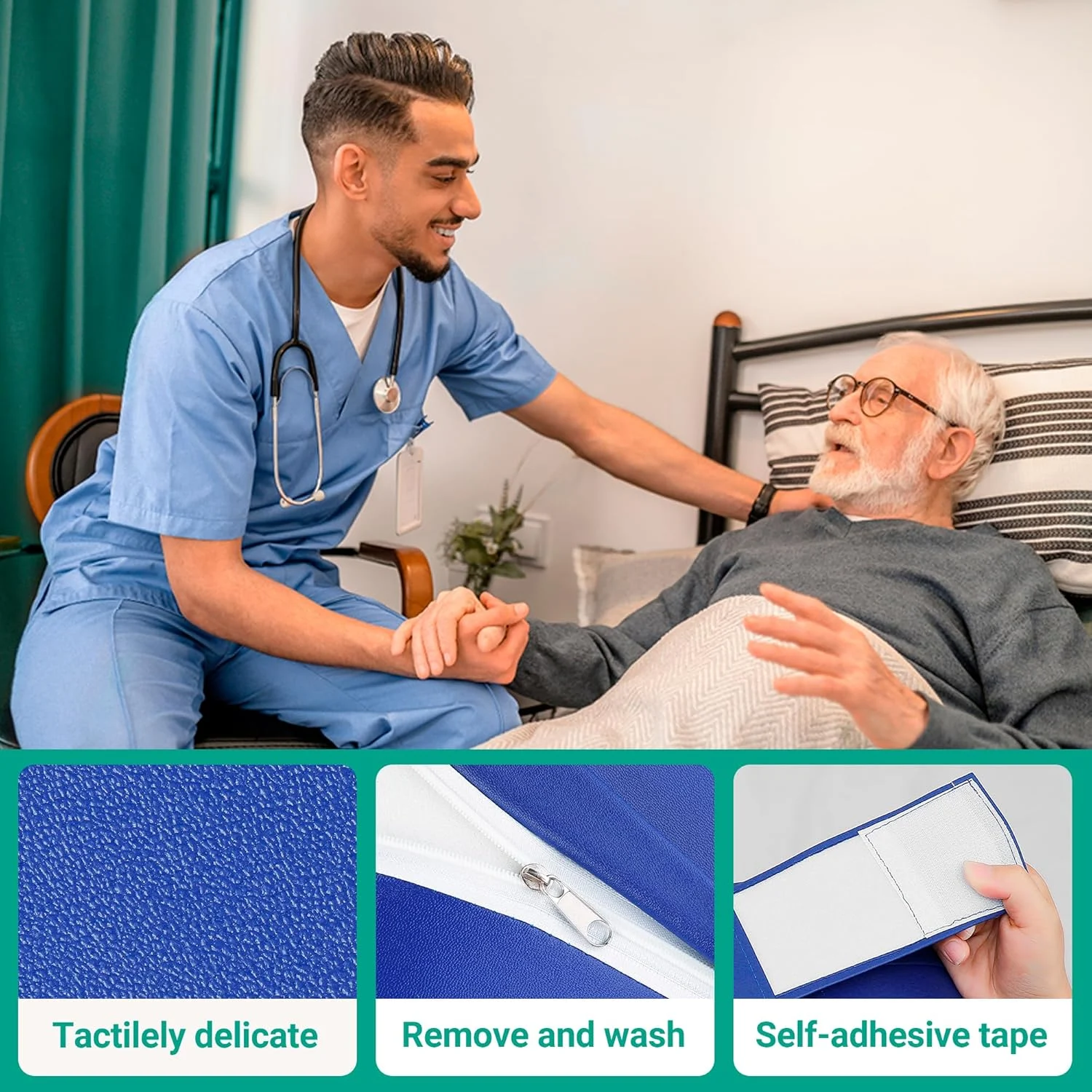 Bedridden Patients: FSA HSA, Patient Turning Devices and Bedroll Pillows for Elderly, Orthopedic and Convenience - Image 5