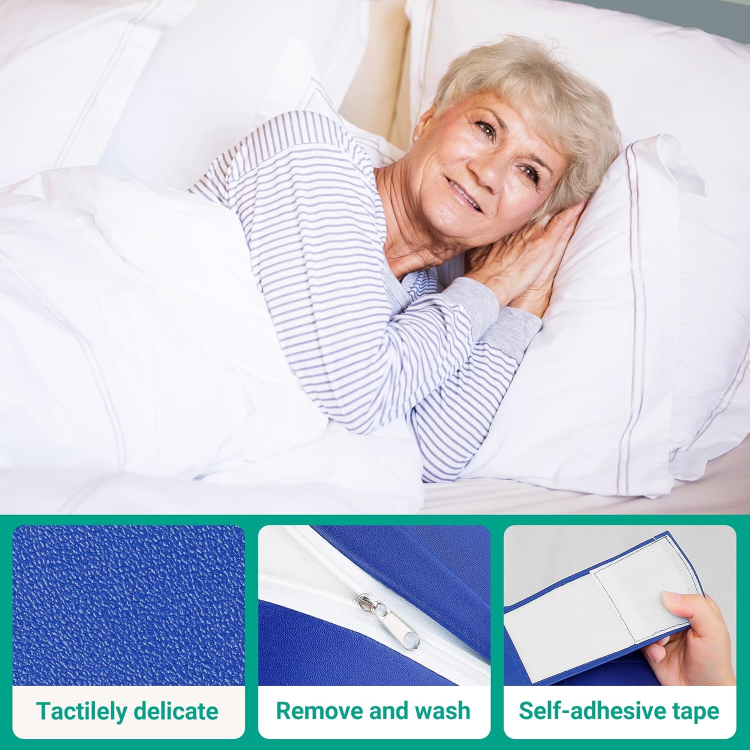 Bedridden Patients: FSA HSA, Patient Turning Devices and Bedroll Pillows for Elderly, Orthopedic and Convenience - Image 3