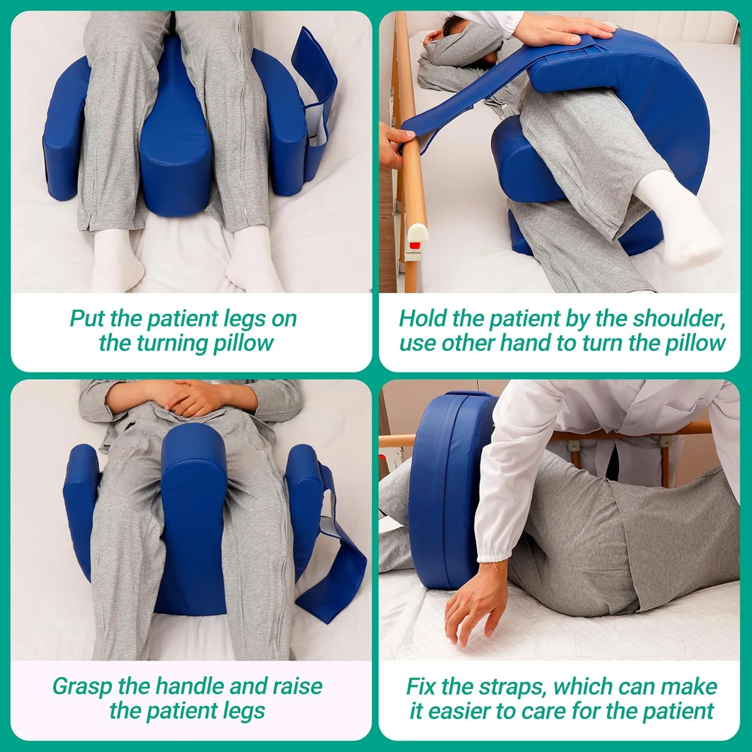Bedridden Patients: FSA HSA, Patient Turning Devices and Bedroll Pillows for Elderly, Orthopedic and Convenience - Image 6