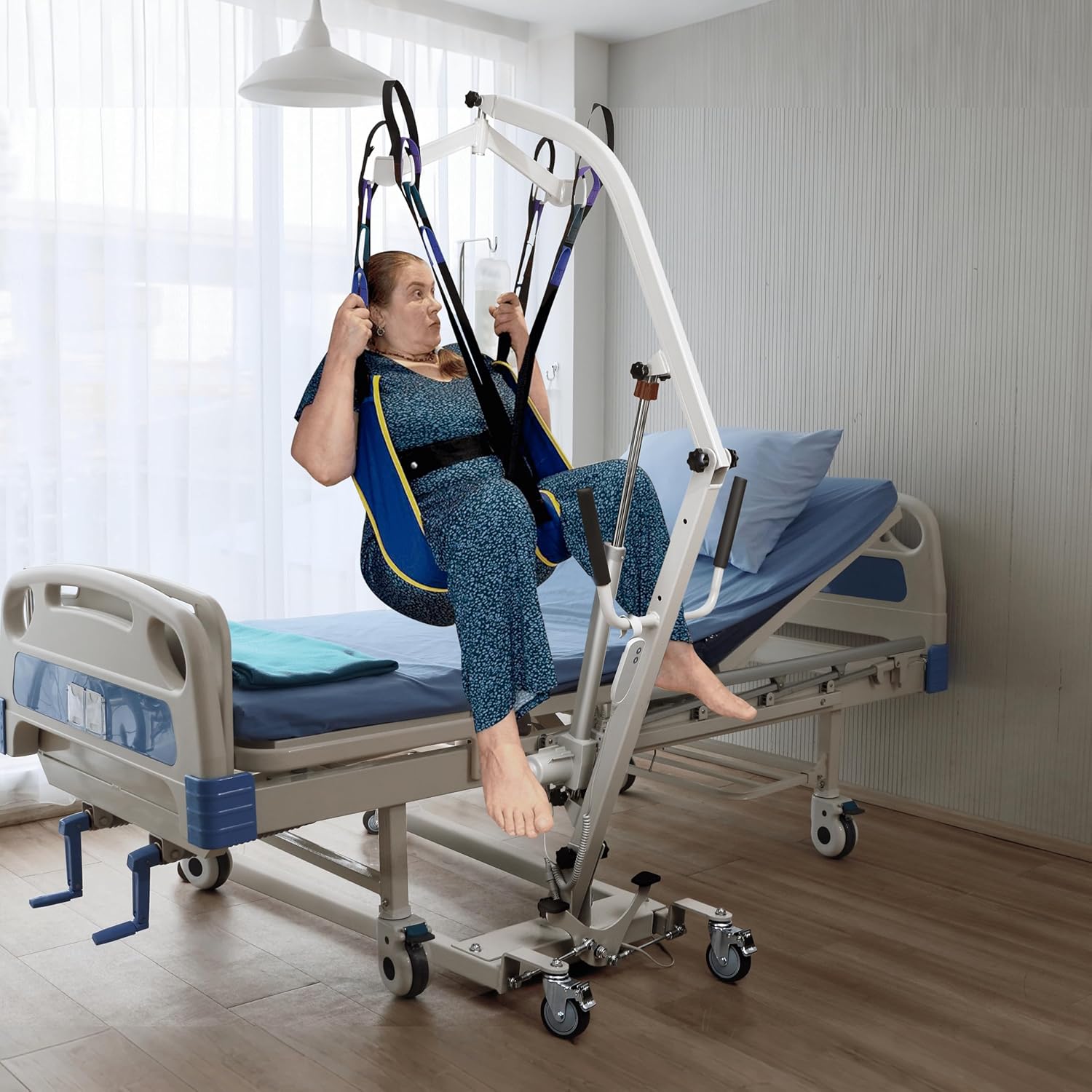 Lift Sling for Toileting with Torso Belt, Transfer Sling for Elderly Individuals,FSA HSA, Post-Surgery Patients and People with Disabilities, Medical Belt for Lifting Patients, Toilet Assistance - Image 4