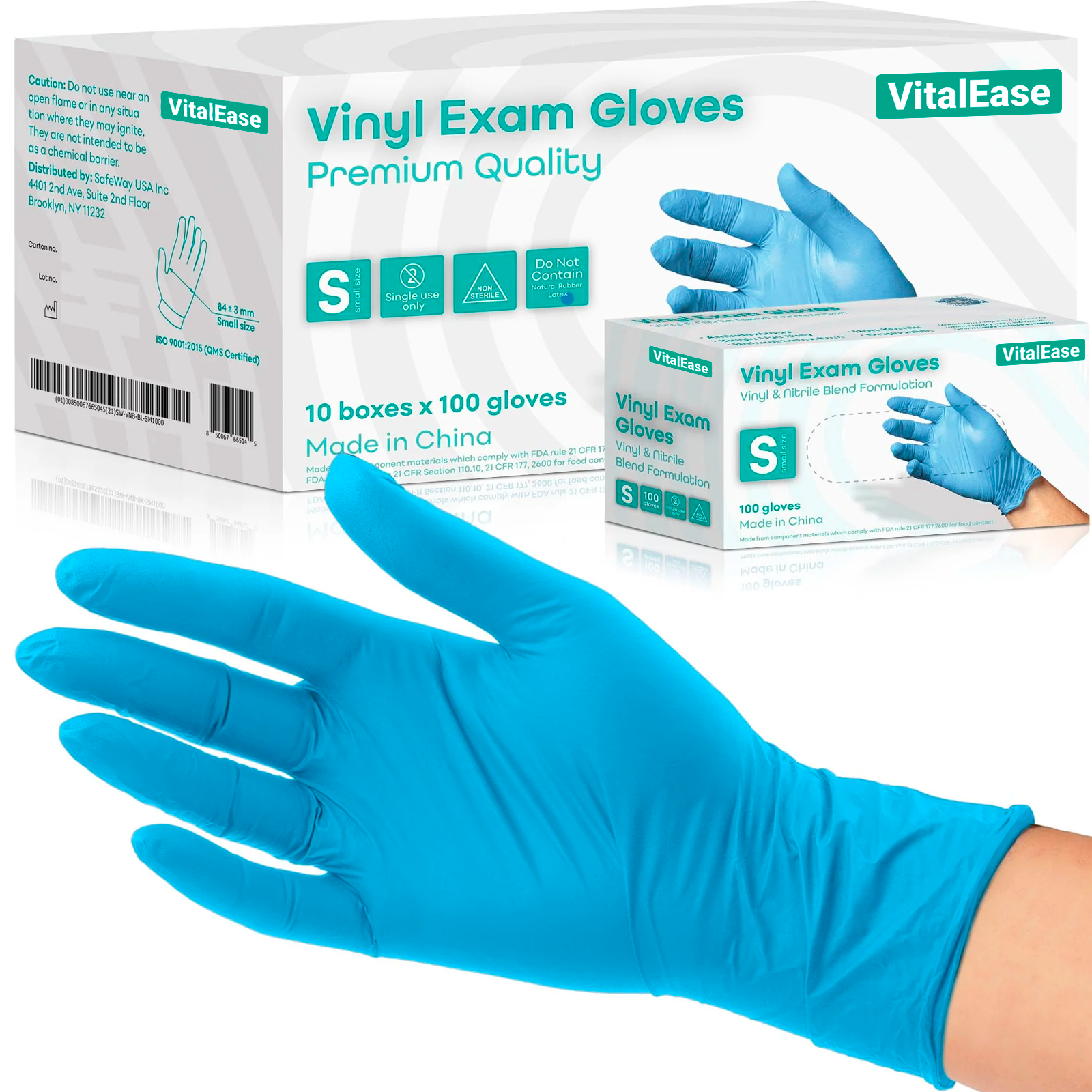 Gloves for use in hospitals